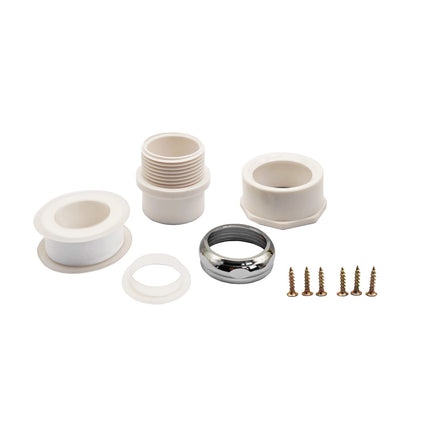 iFJF Freestanding Bathtub Installation Kit with Tailpiece Plastic ABS and Threaded Tailpiece