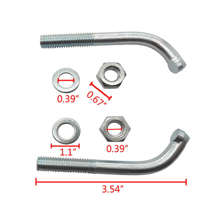 iFJF 1201-DF Carbide Ice Scratchers Replacement for all Reverse and Non Reverse Gear Equipped Snowmobiles