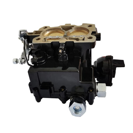 iFJF 3310-864940A01 Marine Carburetor for Mercruiser 2 Barrel 3.0L 4 CYL with A Long Linkage (Black)