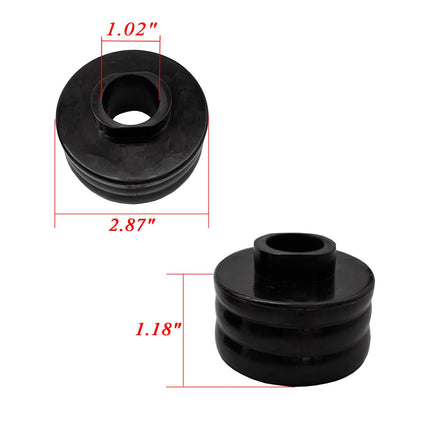 iFJF KF04060BK Polyurethan Body Cab Mount Bushing Kit Replacement for F250 F350 2WD 4WD 2008-2016 Super Duty