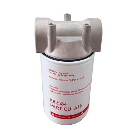 R18189-30 Spin-on Fuel Filter 1” NPT 30 Micron for Mobile & Stationary Fuel Tank Pump for 25 GPM Gasoline Diesel Kerosene