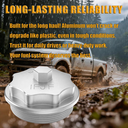 F81Z9G270BA Fuel Filter Cap for Powerstroke 7.3L V8 1999-2003 F250 F350 F450 F550 1831193C91 RK31449 904-203