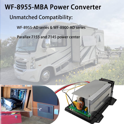 WFCO WF-8955 MBA RV Converter Main Board 55 Amp - Direct Replacement
