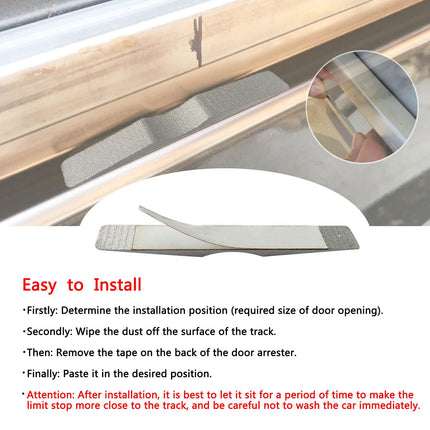 iFJF Sliding Door Stopper for Van Door Midway Door Stop Kit Universal for Sprinter Transit Campervans