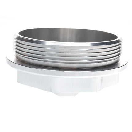 iFJF F81Z9G270BA Fuel Filter Cap Replacement for Powerstroke 7.3L V8 1999-2003 F250 F350 F450 F550 Super Duty 2000-2003 Excursion Billet Aluminum 1831193C91 RK31449 904-203 Silver 2Pcs