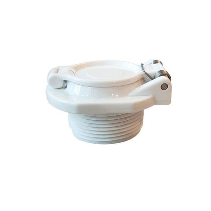 iFJF W400BWHP GW9530 Free Rotating Vacuum Vac Lock Replacement for Suction Pool Cleaners Safety Wall Accessories W400BLGP W400BBKP K12500（White）