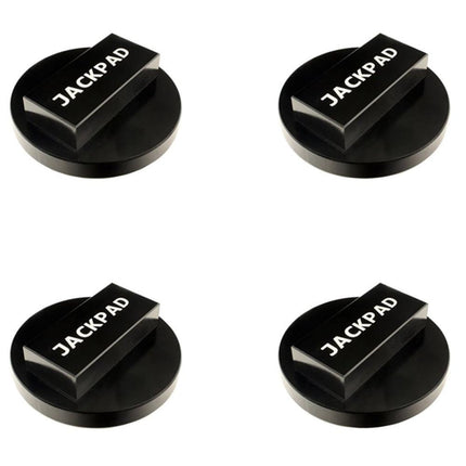 iFJF Jack Pad Adapter Anodized Black for BMW E90 E91 E92 E93 E38 E39 E60 E61 E63 E64 E65 E66 E70 E71 E89 x5 x6 x3 1m m3 m5 m6 f01 f02 f30 f10(4 pcs)