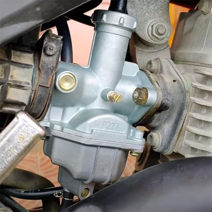 iFJF 27mm PZ27 Carburetor 4 Stroke Carb Compatible with 2001-2014 TRX250 Recon Sportrax 250 CRF105F ATV 150cc 200cc Lifan Sunl Taotao Hand Choke Carb