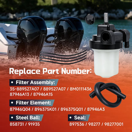 Mercury Mariner 6HP-45HP Fuel Filter Kit — Detail View 6 — iFJF