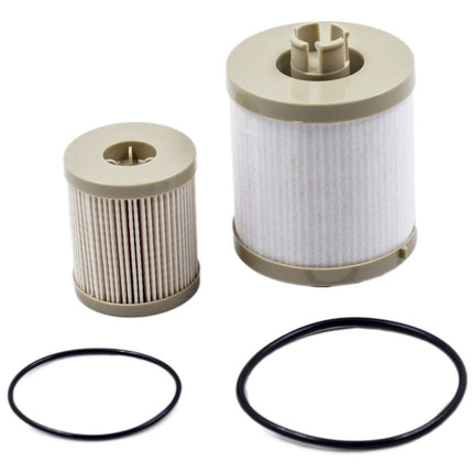 iFJF FD4616 Fuel Filter Lower Lifter Pump Filter and Upper Fuel Bowl Filter Replacement for 6.0L V8 Super Duty F250 F350 F450 F550 2003-2007 Excursion 2003-2005 Replaces 3C3Z9N184CB(Set of 6)