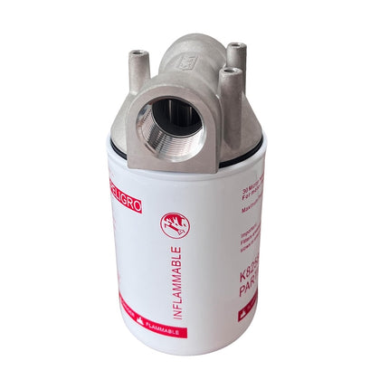 R18189-30 Spin-on Fuel Filter 1” NPT 30 Micron for Mobile & Stationary Fuel Tank Pump for 25 GPM Gasoline Diesel Kerosene