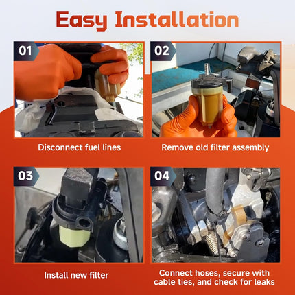 Mercury Mariner 6HP-45HP Fuel Filter Kit — Detail View 7 — iFJF
