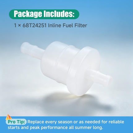 68T-24251 Inline Fuel Filter for Yamaha Outboard — Detail View 8 — iFJF