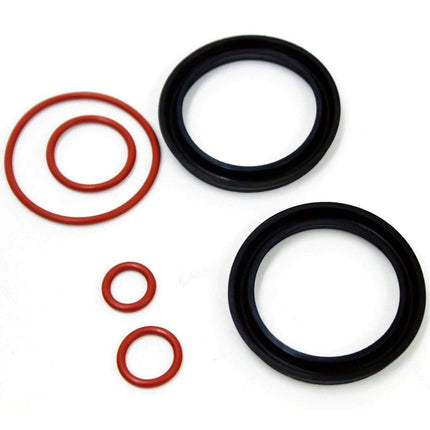 iFJF Fuel Filter Primer Seal Rebuild Kit for 2001-2013 GM Duramax Fuel Filter Housing with 4 Viton O-Rings and 2 Buna Nitrile Plunger Cups