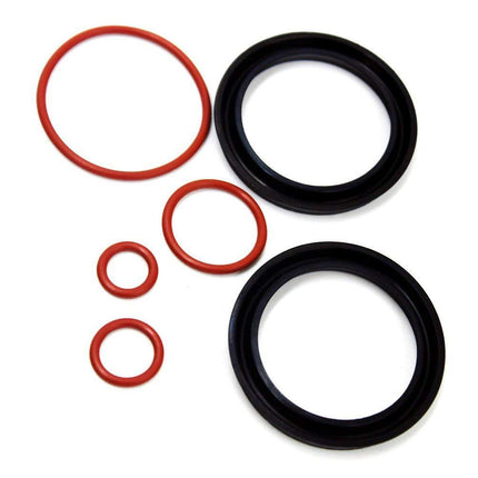 iFJF Fuel Filter Primer Seal Rebuild Kit for 2001-2013 GM Duramax Fuel Filter Housing with 4 Viton O-Rings and 2 Buna Nitrile Plunger Cups