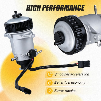 Fuel Filter Assembly for 1992-2002 Chevy GMC 6.5L Diesel — Suburban Tahoe Silverado Sierra Yukon Hummer H1 — Replaces 10226035