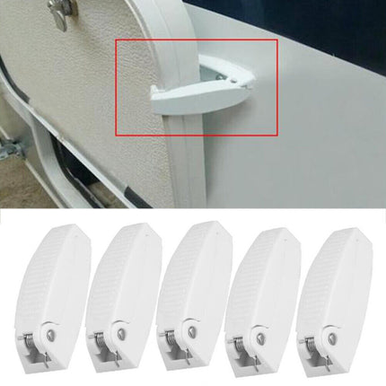 iFJF 5 RV Baggage Door Catch Camper Trailer Storage Door Latch Hook Holders Travel