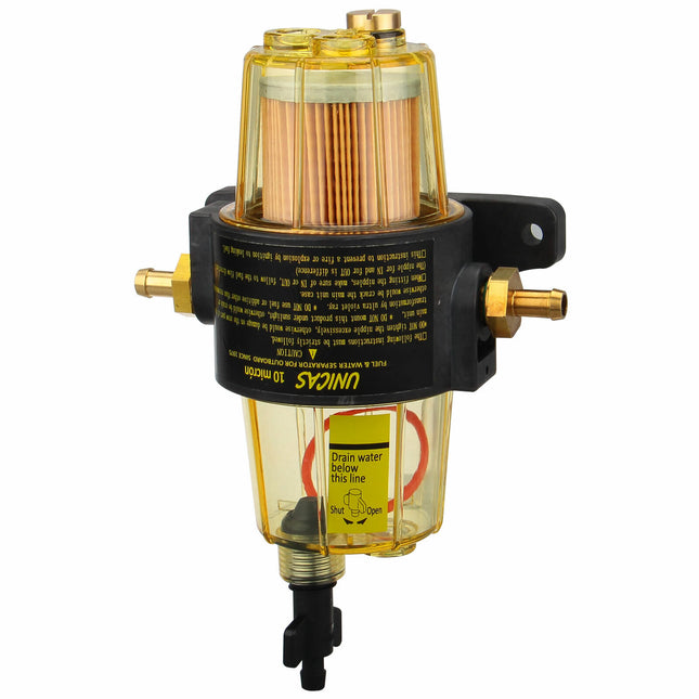 iFJF UF-10K Marine Boat Fuel Filter Water Separator for Yacht Diesel Gasoline Engine