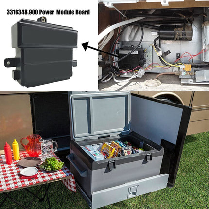 iFJF 3316348.900 Power Module Board For Dometic RV RM2652 RM2852 DM2652 RM2551