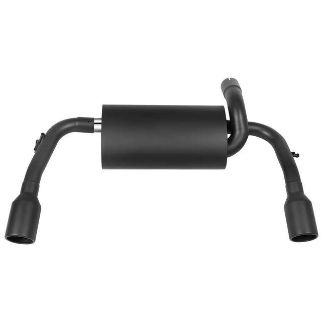 iFJF 2007-2023 2.0L 3.6L Jeep Wrangler JL Axle-Back Exhaust Catback Exhaust Dual Outlet 2WD 4WD