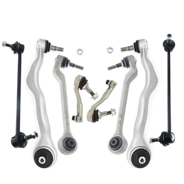 iFJF BMW 328i 335i Control Arms Sway Links Tie Rods Steering & Suspension Kit 8pc