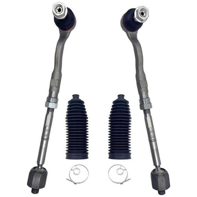 iFJF 2011-2017 BMW X3 2015-2018 BMW X4 Outer & Inner Tie Rods 4Pc Sets