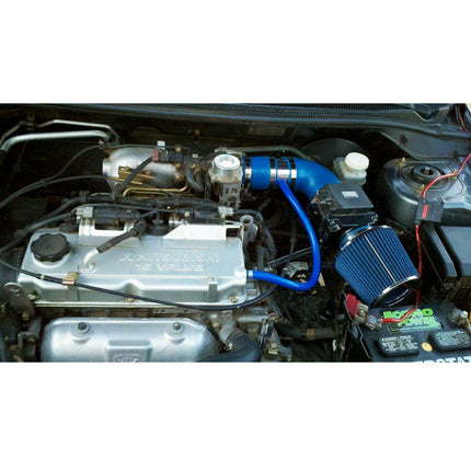 iFJF 2002-2007 2.0L Mitsubishi Lancer L4 Air Intake Kit System + Bcp Rw Blue Filter