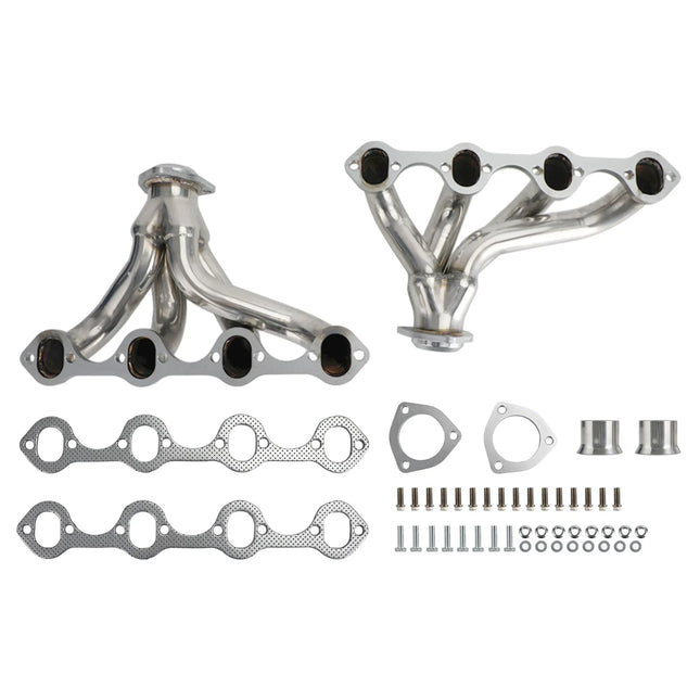 iFJF 1964-1978 Ford 289-302-351 V8 Stainless SBF Small Block Hugger Exhaust Header